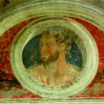 palombara sabina castello savelli salone uomini romani